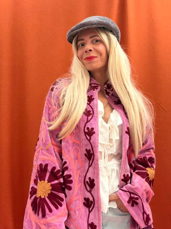 *Suzani velvet jacket_