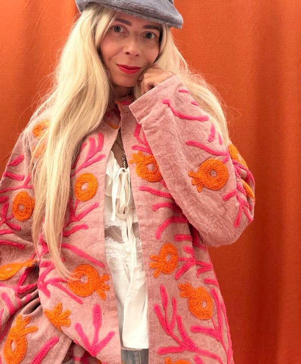 *Suzani cotton jacket_