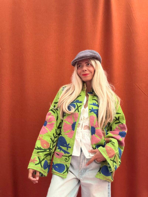 *Suzani cotton jacket_