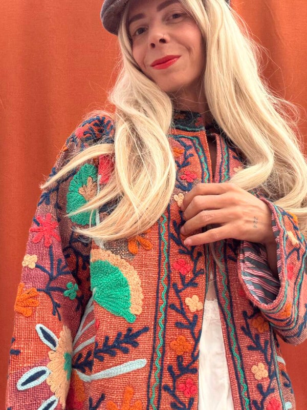 *Suzani cotton jacket_