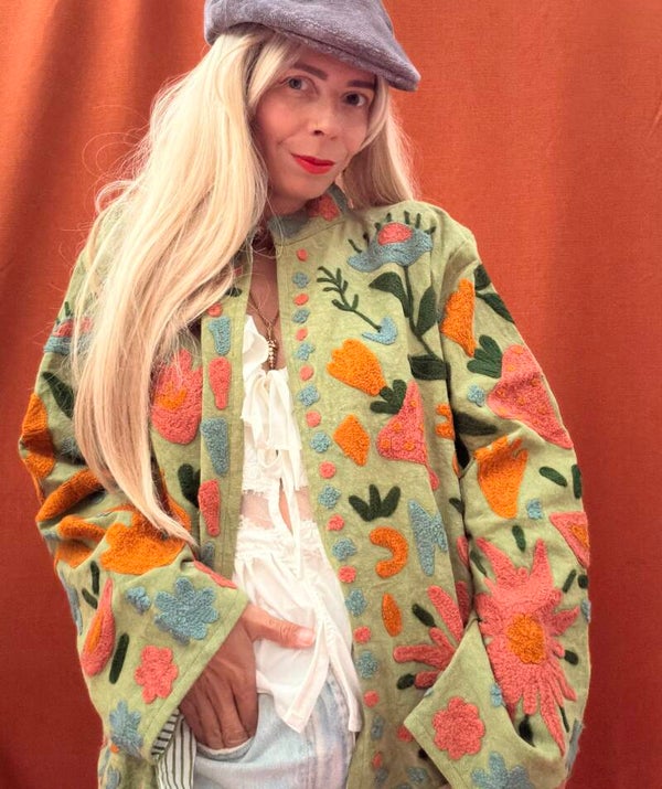 *Suzani cotton jacket_