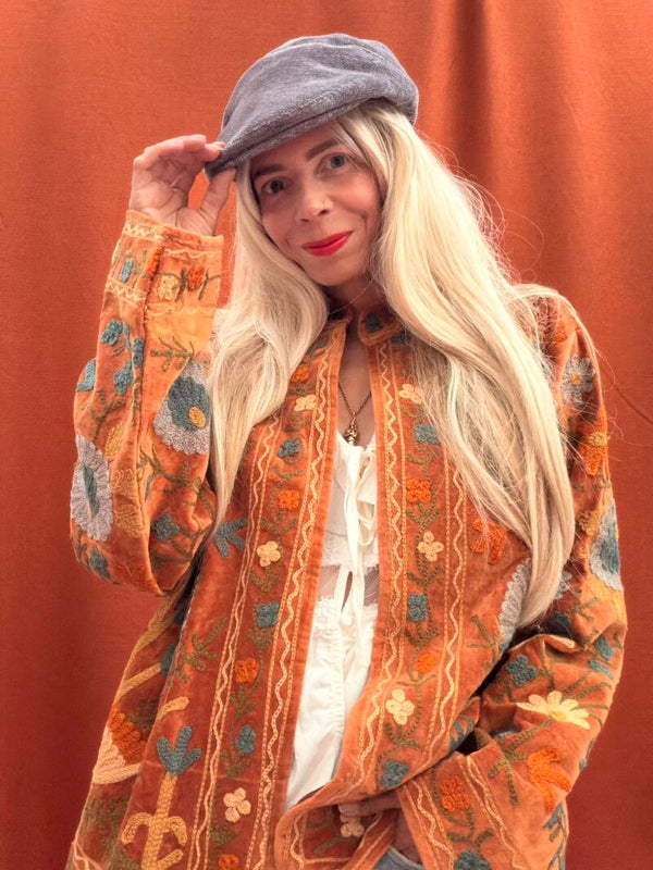 *Suzani velvet jacket_