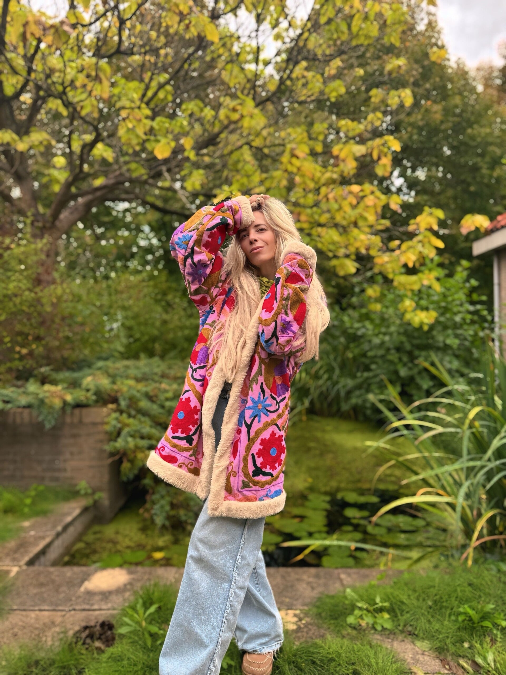 *Suzani Teddy Jacket