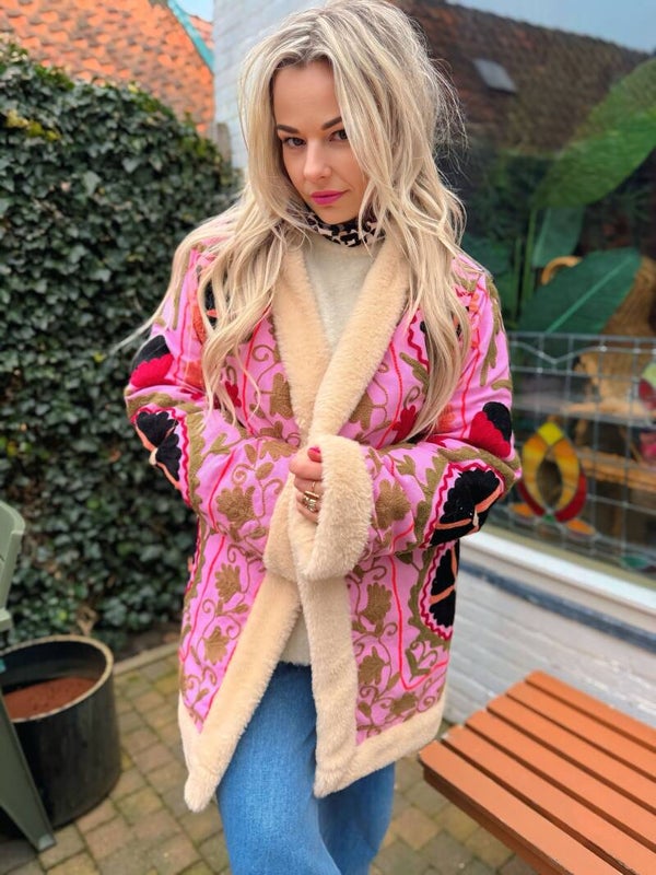 Suzani Teddy Jacket:
