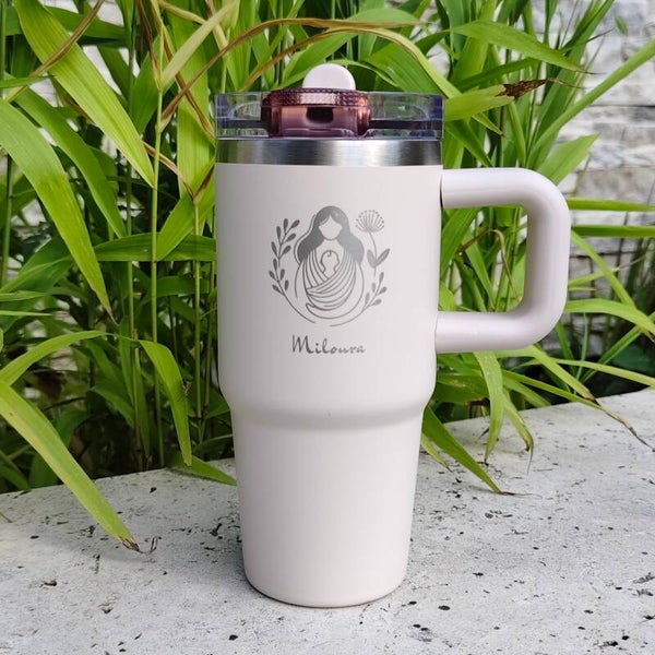 FlipSip Tumbler - Pfingstrose