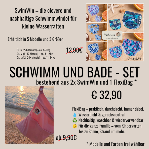 Schwimm und Bade Set