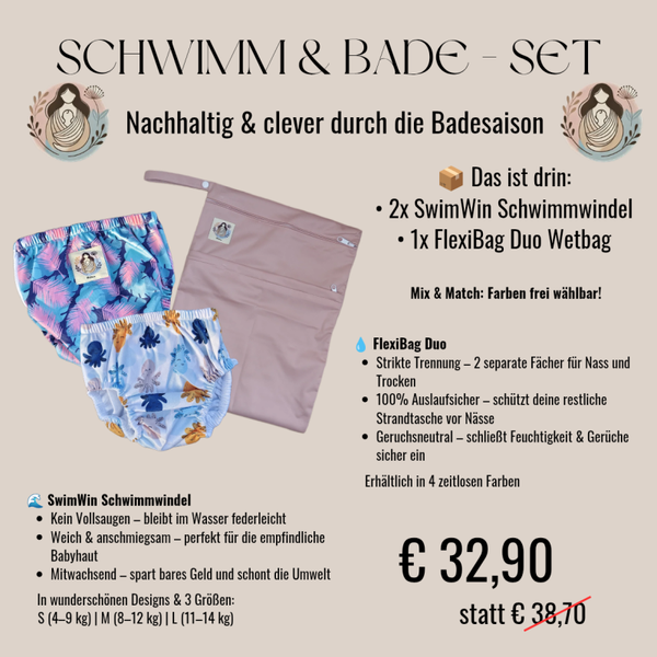 Schwimm und Bade Set