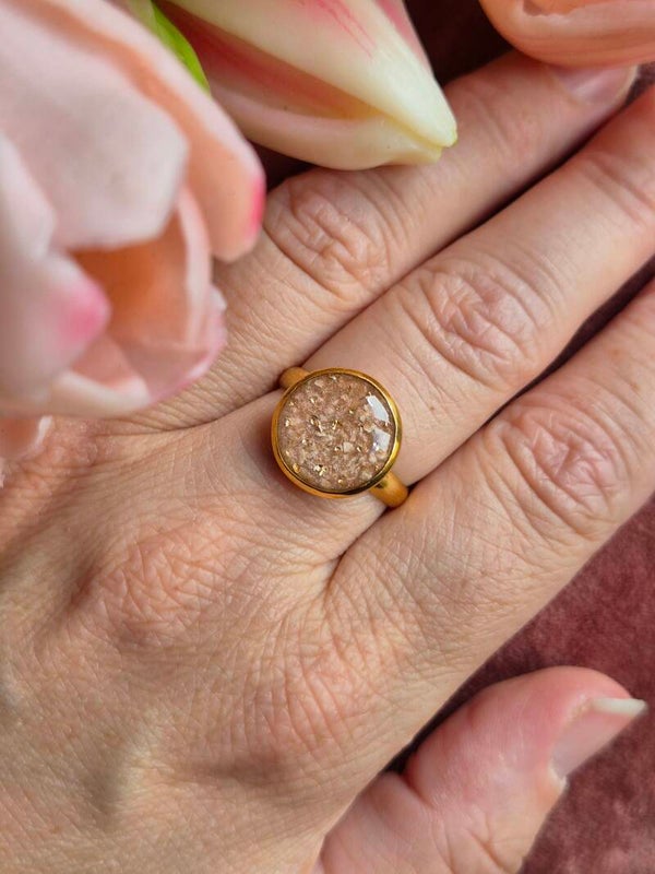 Ring roestvrijstaal rond 12mm - verstelbaar