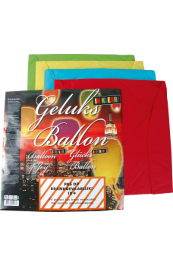 Geluksballon ass.