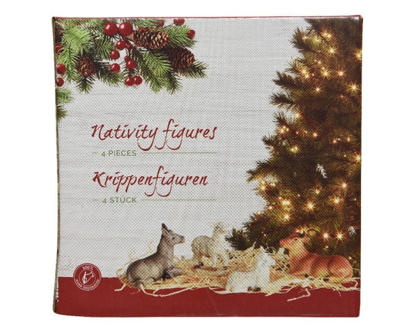 Set dieren voor de kerststal of overige