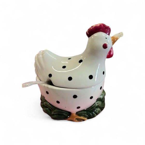 2 delige kip, keramiek