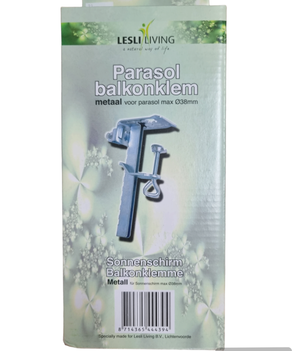 Parasol balkonklem