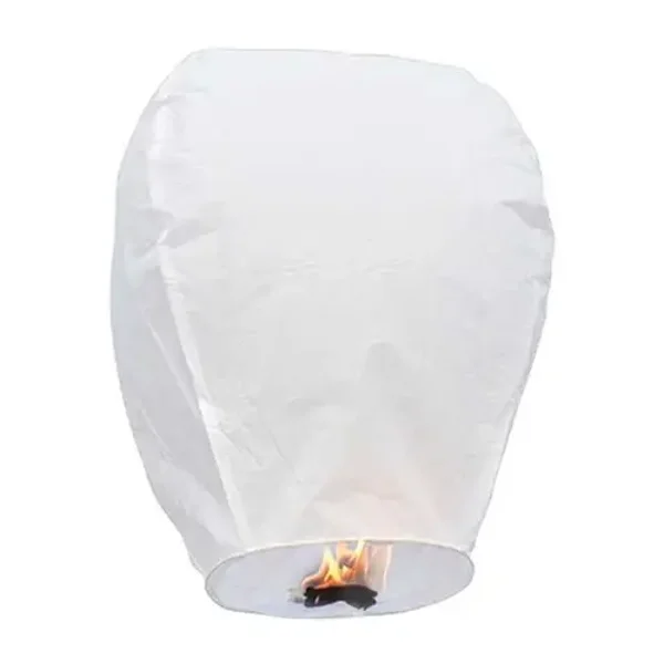 Geluksballon wit