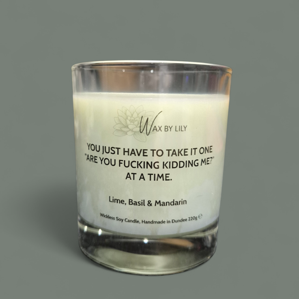 Sweary Affirmation Candle