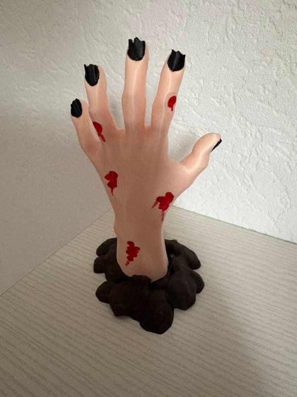 Halloween hand