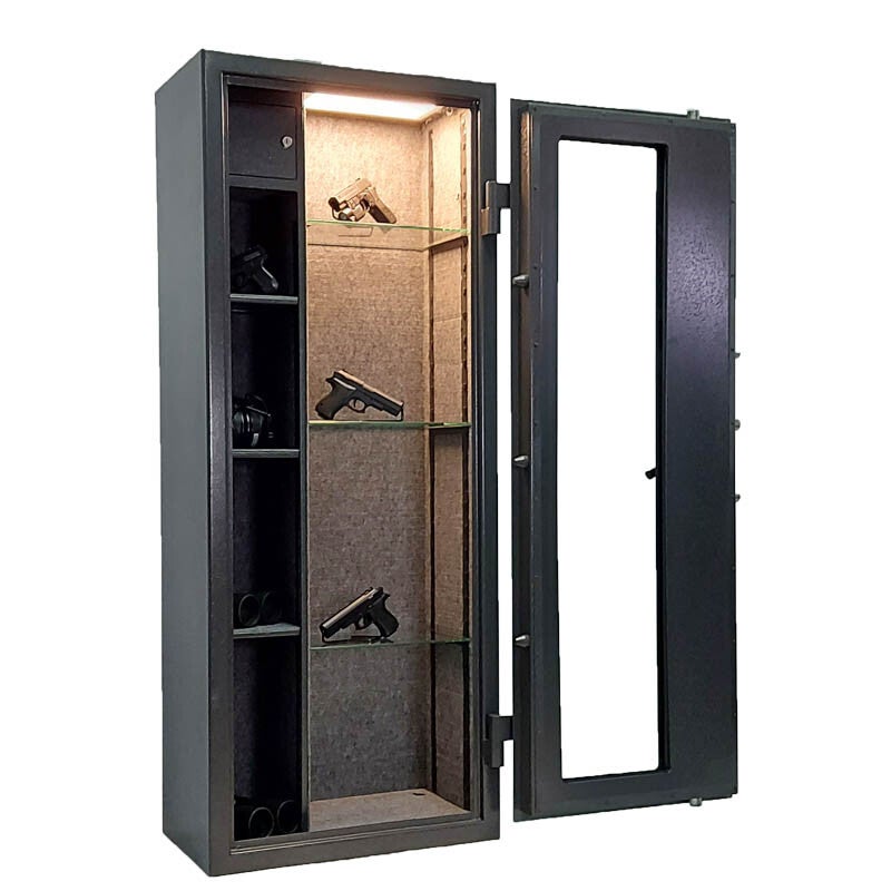 2114 PantzerGlass - Szafa na broń z szybą kuloodporną w klasie S1