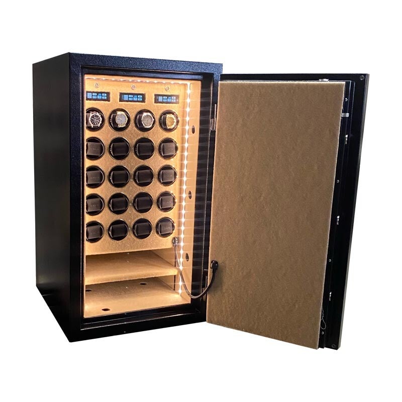 Sejf na zegarki, klasa IV + system watch winder, zamek biometrczny.jpg