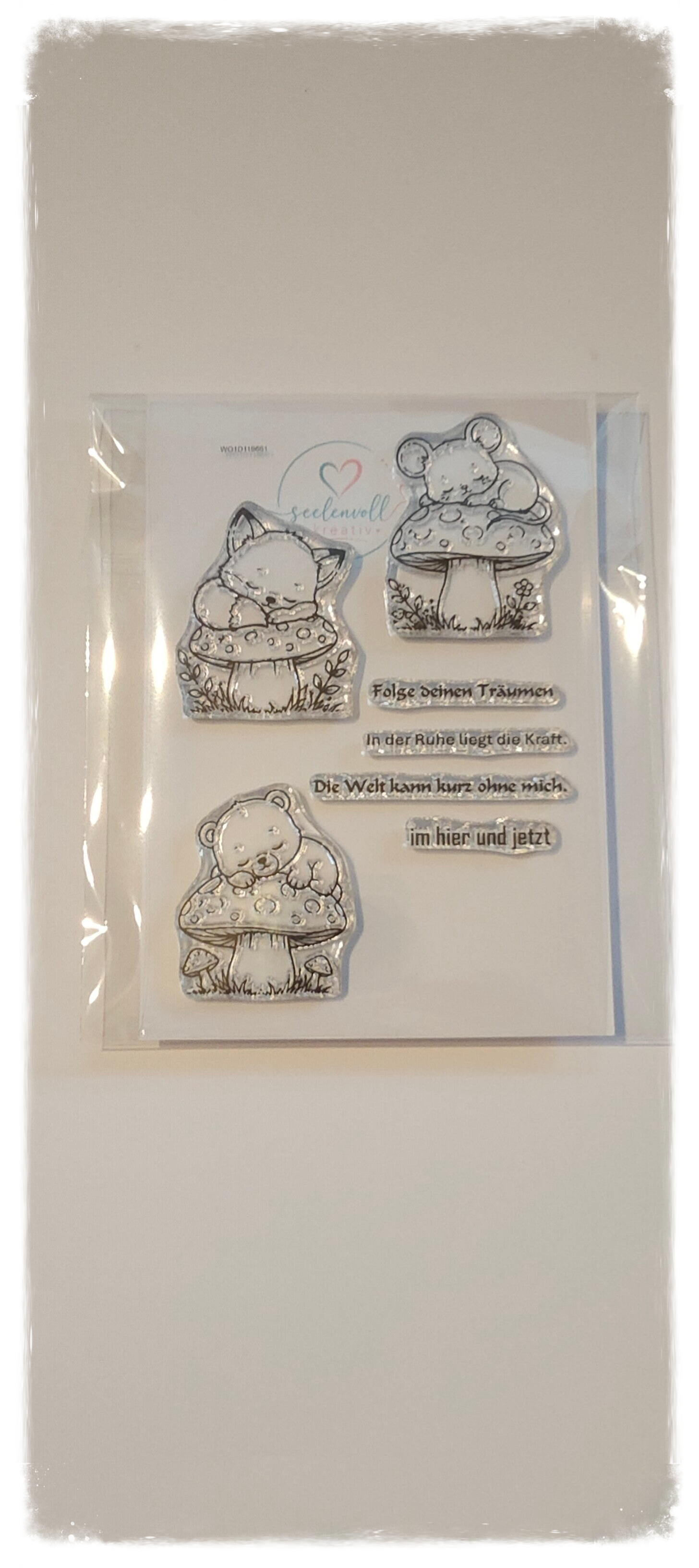 Clear Stamp Set - Schlummerland