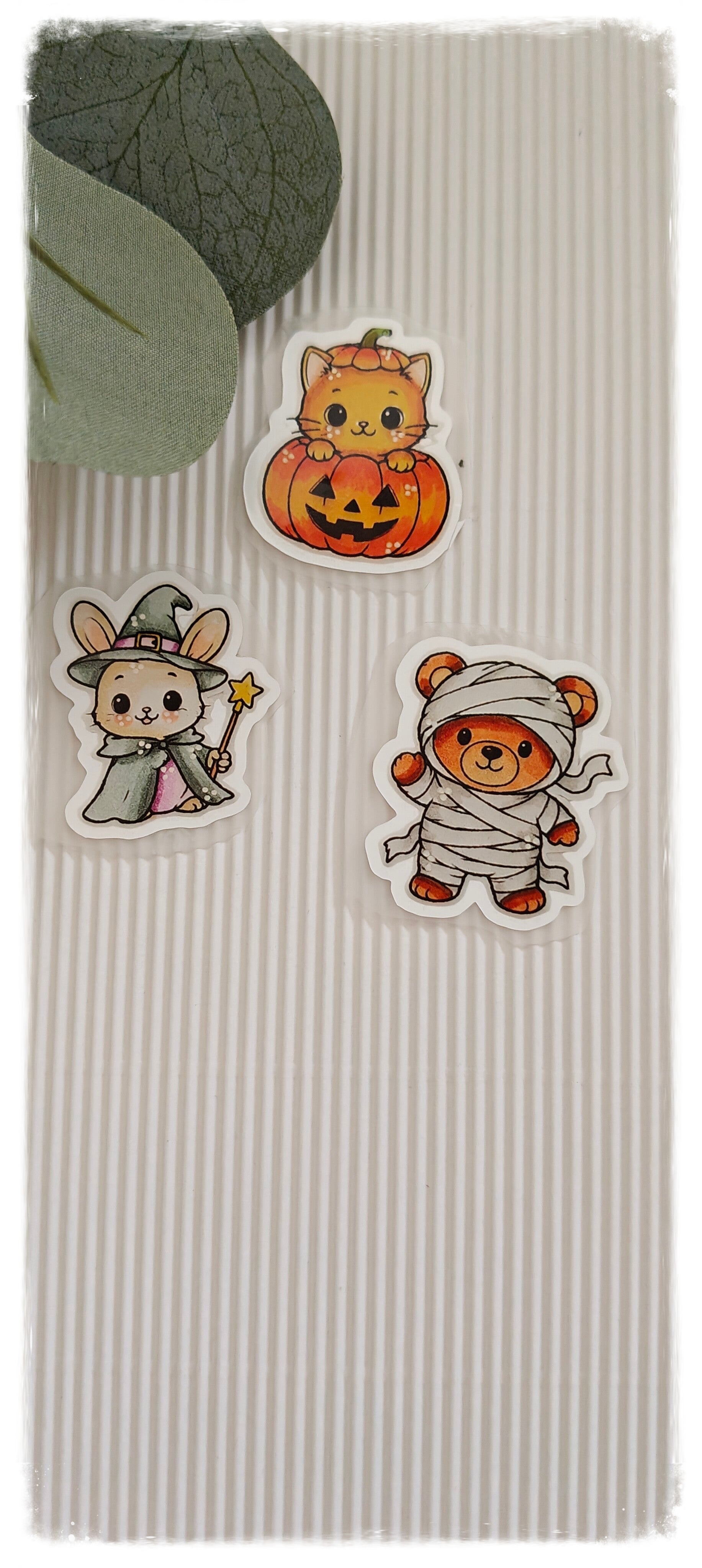dreier Set Halloween Sticker