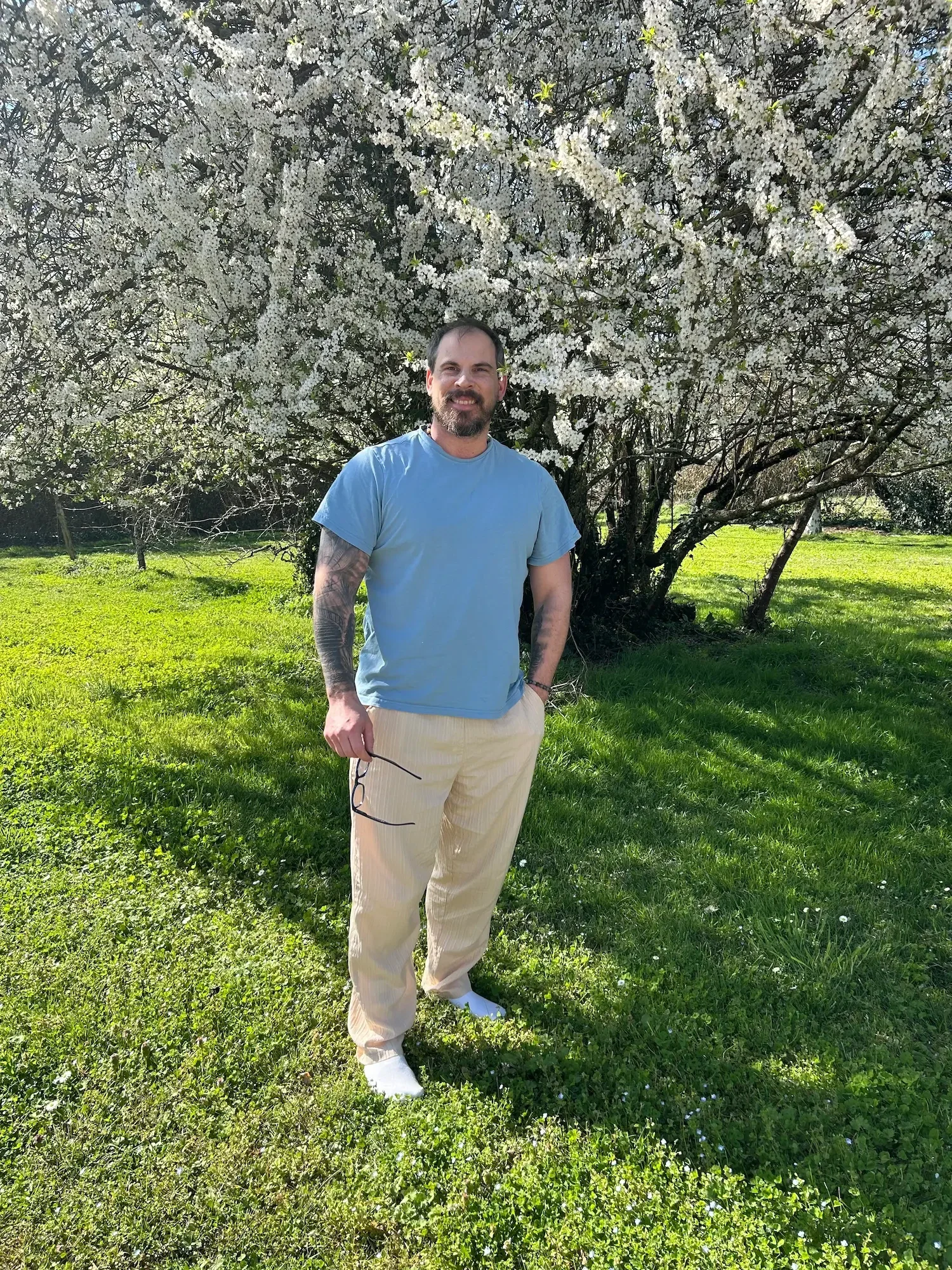 mickael coach en pleine conscience en nature