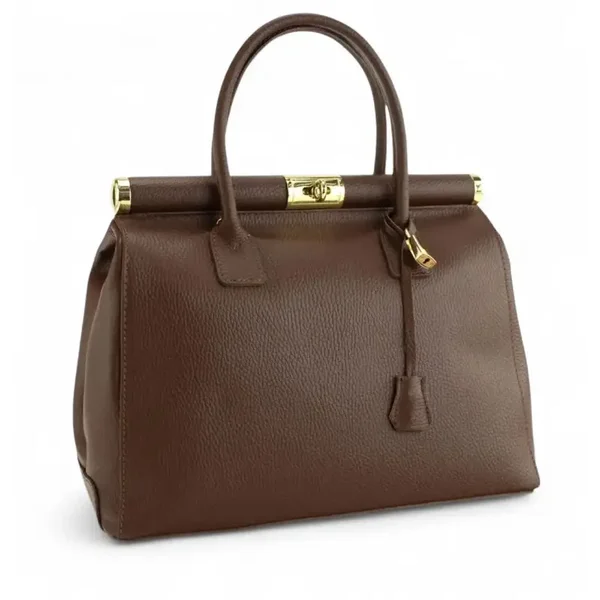 Leren tas NORA Choco