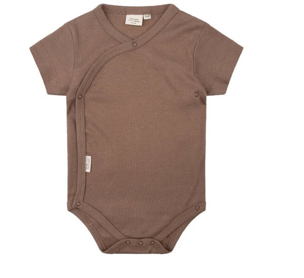 Onesie Shortsleeve - Caribou. 3 - 6 maanden