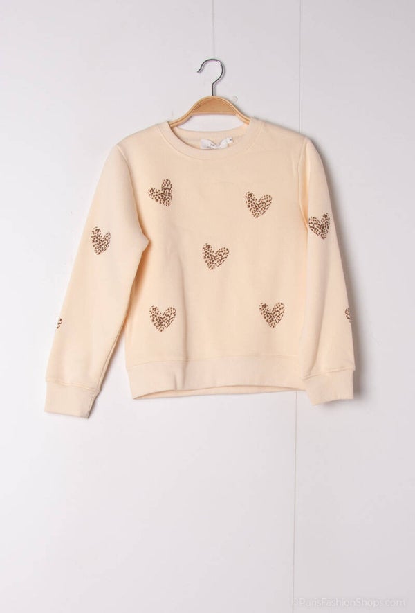 Hoodie with embroidery