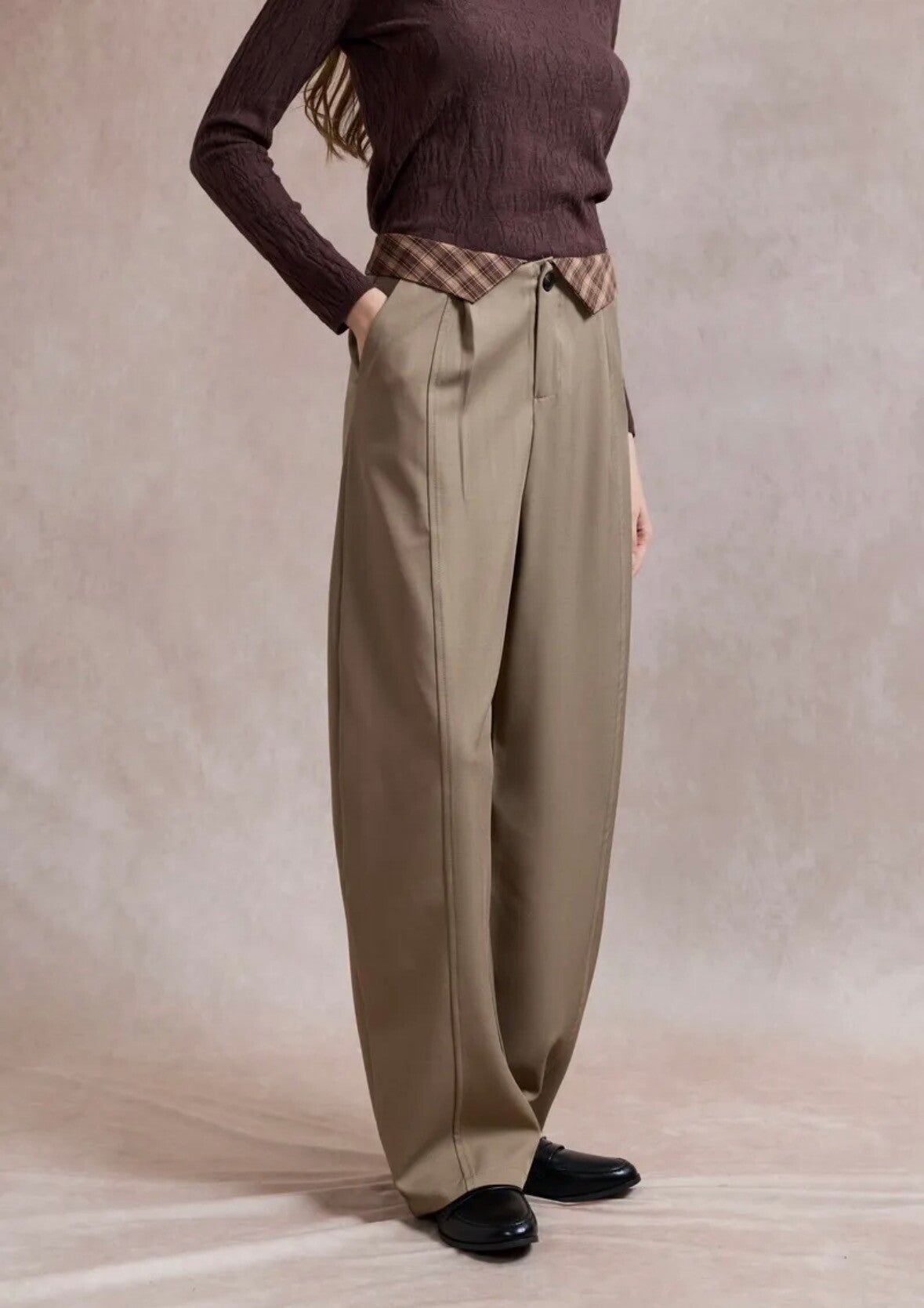 BROEK BEIGE 334