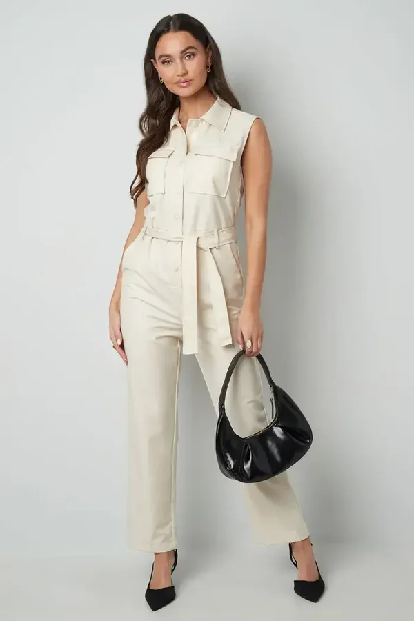 Mouwloze Jumpsuit