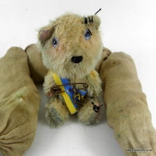 Soldier Bear,Artist bears,Little Scruffs,Miniature bears