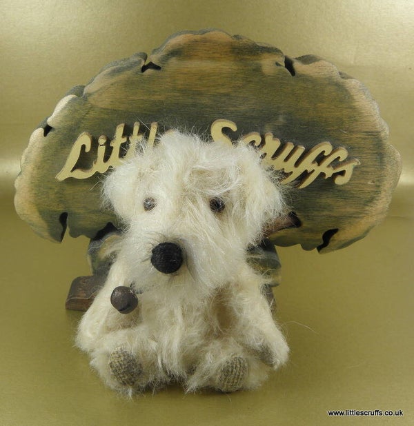 Bertie,a miniature mohair puppy dog