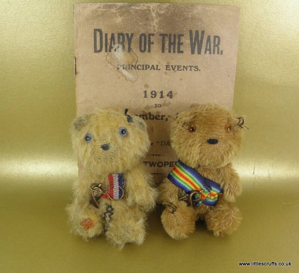 WW1 Soldier Bear replica Colin Dolphin