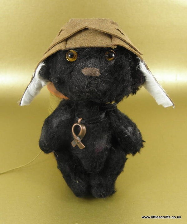 A black Pilot bear