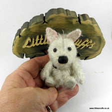 Westie,Artist bears,Little Scruffs,Miniature bears