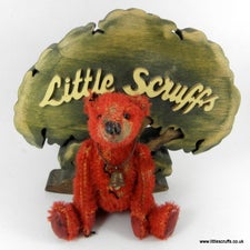 Red bear,Artist bears,Little Scruffs,Miniature bears