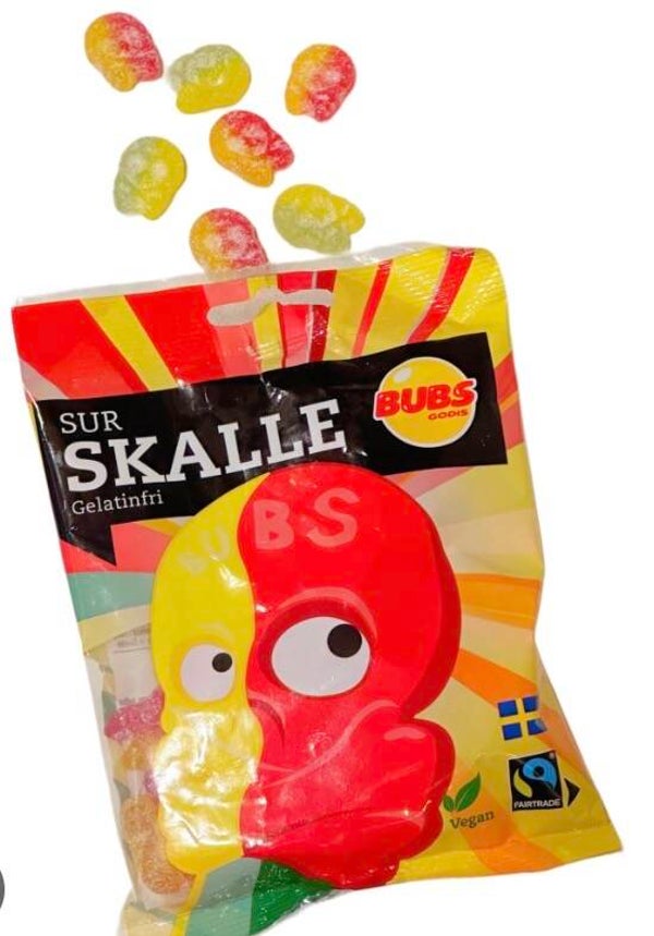 Mini Bubs Mix fruit acide 90gr