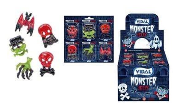 Vidal terror jelly 6 pièces