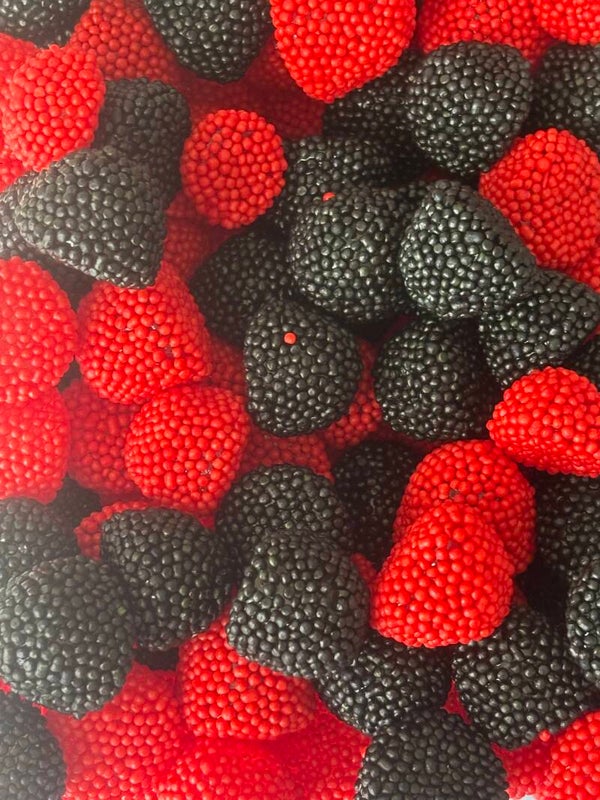 Mûres Rouge\Noir Halal+/-100gr