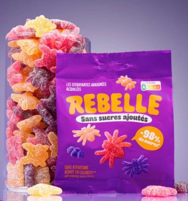 Rebelle araignée 0% Sucres