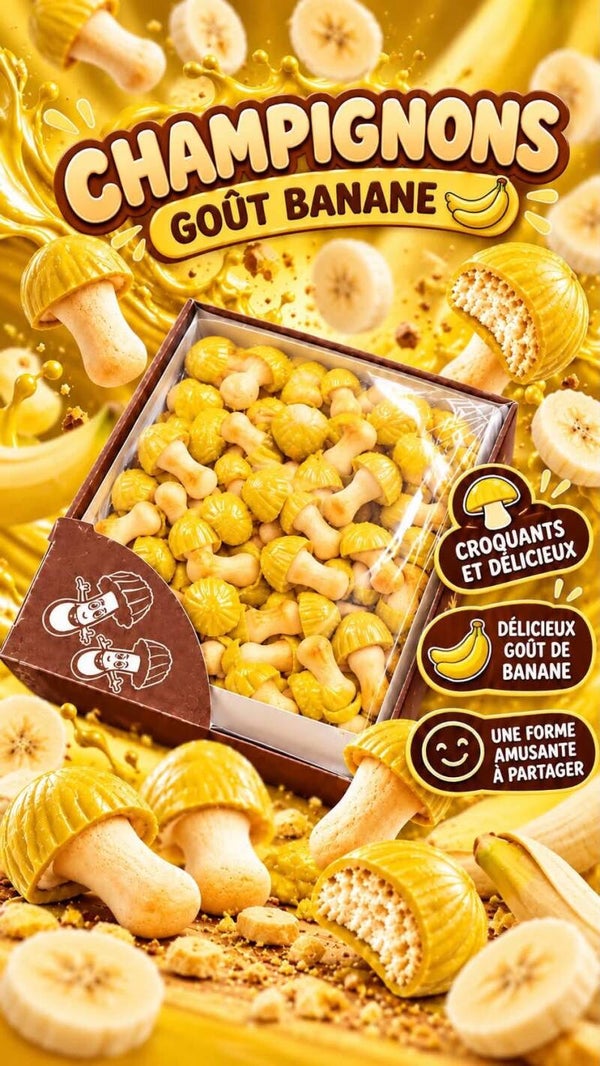 Champignons banane +/-100gr