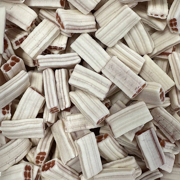 Briques Blanche fraise crème halal +/-100gr