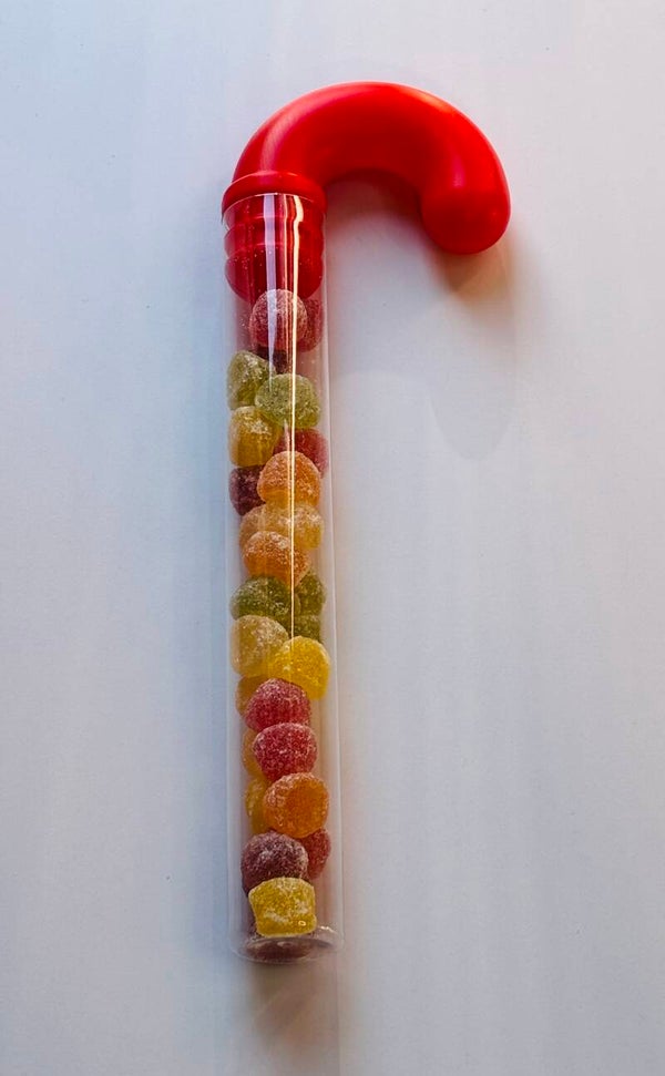 Canne garnies Confettis sucré ( réutilisable)