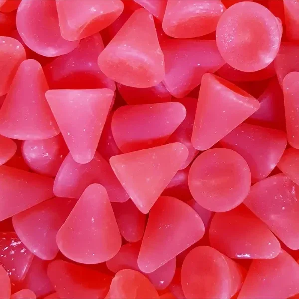 Cuberdons Cerises  5Pcs ( Vegan )