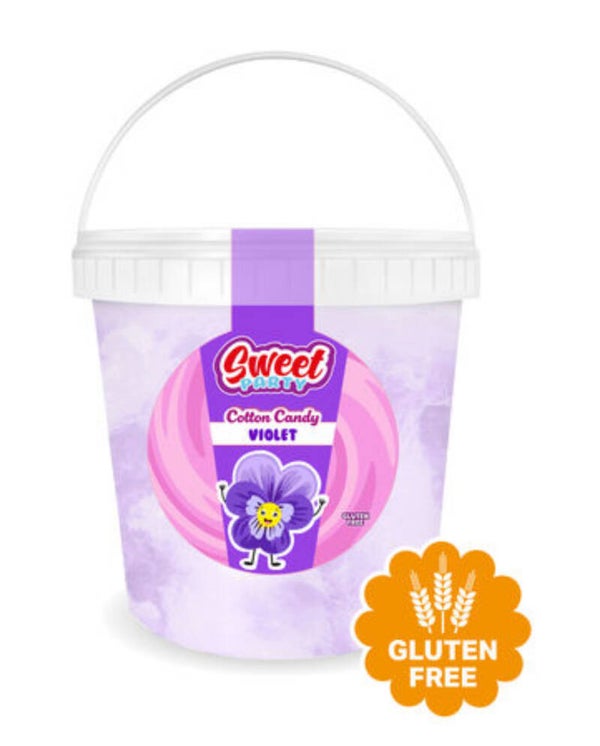 Barbe à papa Violette