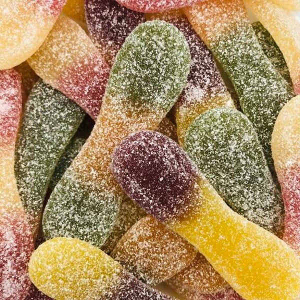 Langues de chat Multicolores ( Grandes) +/- 100gr