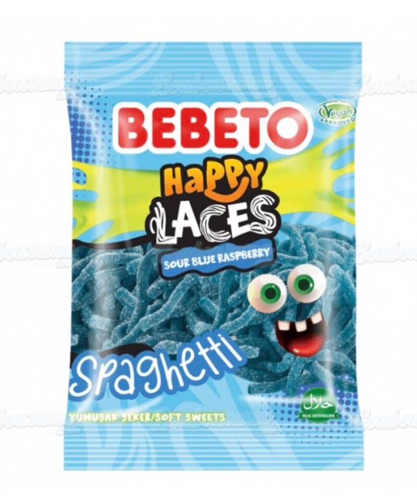 Spaghettis framboise acide 80gr 1Pcs