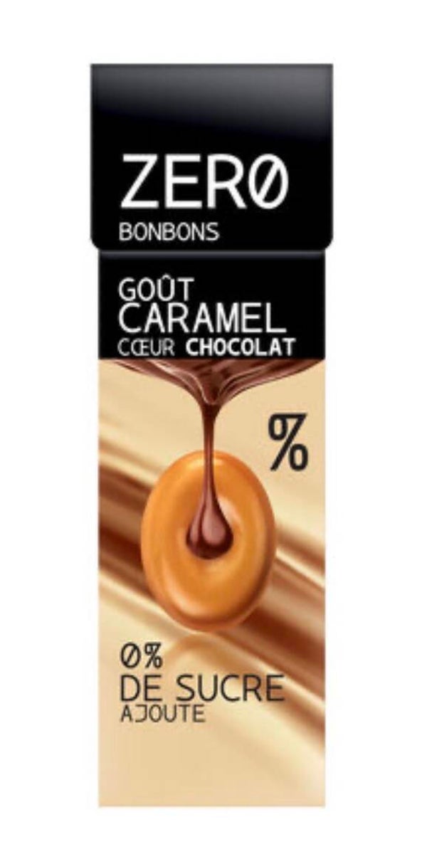 Zéro Candies Caramel coeur chocolat S.s 1Pcs