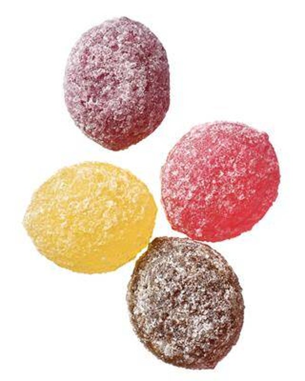 Gicopa boules citriques multicolores +/-100gr