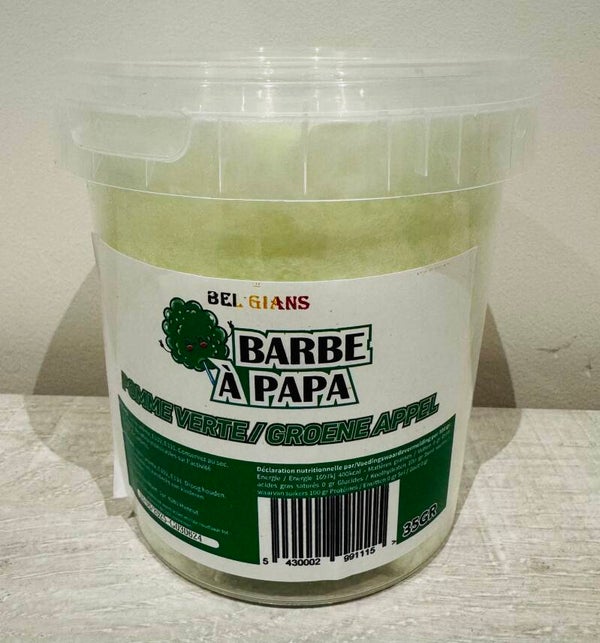 Barbe à Papa « Pomme Verte »
