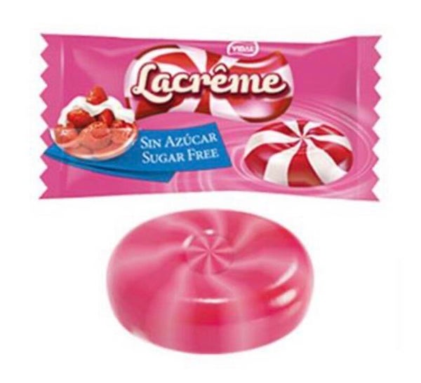 Fraise crème S.Sucre 10Pcs